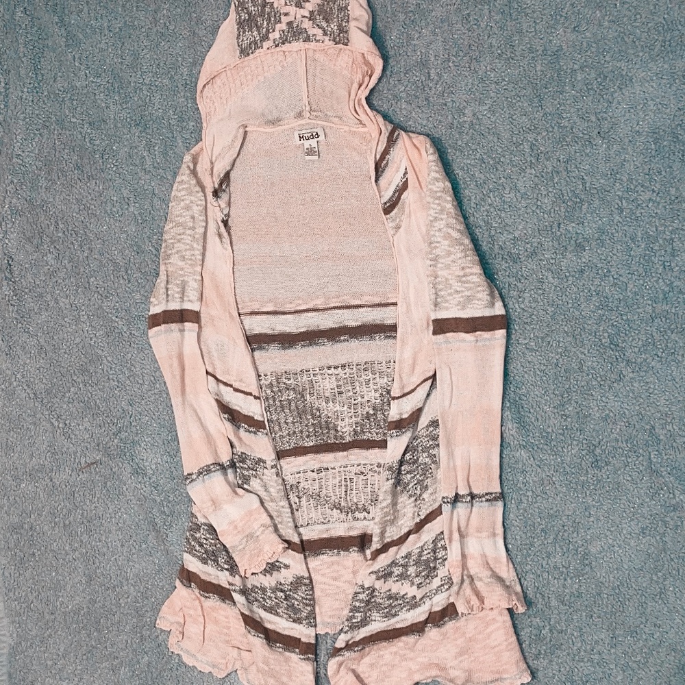 Mudd Juniors Hooded Cardigan